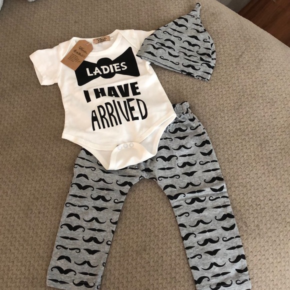 ladies i have arrived baby outfit